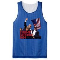 Trump 2024 Strong Fist Hand Us Vote Mesh Reversible Basketball Jersey Tank