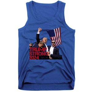 Trump 2024 Strong Fist Hand Us Vote Tank Top