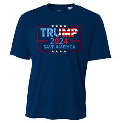 Trump 2024 Save America Trump 2024 Cooling Performance Crew T-Shirt