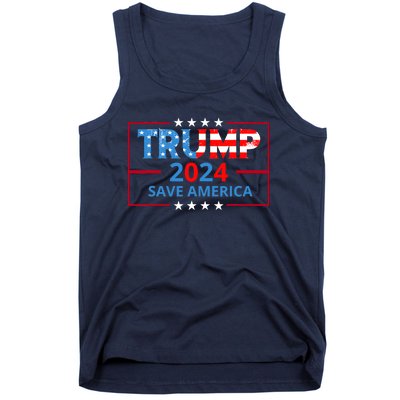 Trump 2024 Save America Trump 2024 Tank Top