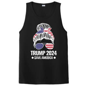 Trump 2024 Save America President PosiCharge Competitor Tank