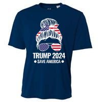 Trump 2024 Save America President Cooling Performance Crew T-Shirt