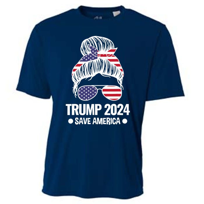 Trump 2024 Save America President Cooling Performance Crew T-Shirt