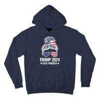 Trump 2024 Save America President Tall Hoodie