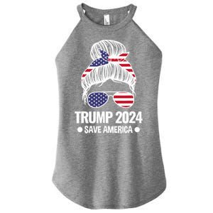 Trump 2024 Save America President Women’s Perfect Tri Rocker Tank