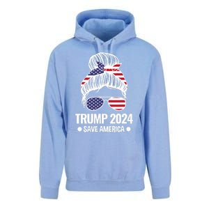 Trump 2024 Save America President Unisex Surf Hoodie