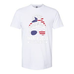 Trump 2024 Save America President Softstyle CVC T-Shirt