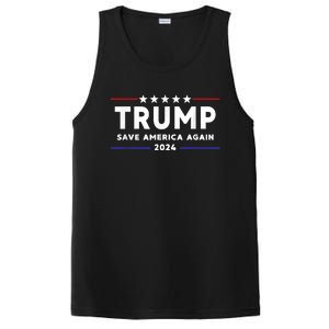 Trump 2024 Save America Save America Again Trump PosiCharge Competitor Tank