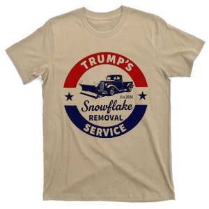 Trump 2024 Snowflake Removal Service Funny Republican T-Shirt