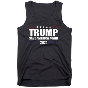 Trump 2024 Save America Save America Again Trump Tank Top