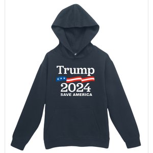 Trump 2024 Save America Trump 2024 Urban Pullover Hoodie