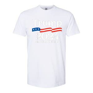 Trump 2024 Save America Trump 2024 Softstyle CVC T-Shirt