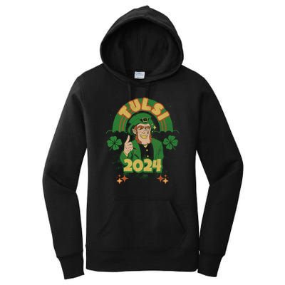 Tulsi 2024 St Patrick's Day Women's Pullover Hoodie