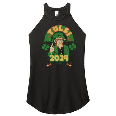 Tulsi 2024 St Patrick's Day Women’s Perfect Tri Rocker Tank