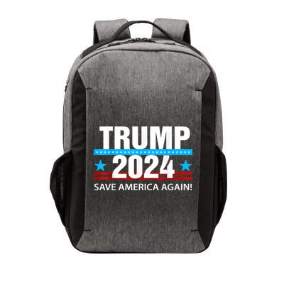 TRUMP 2024 Save America Again Pro Trump Vector Backpack