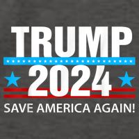 TRUMP 2024 Save America Again Pro Trump Vector Backpack