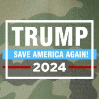 Trump 2024 Save America Again Legacy Tie Dye Trucker Hat