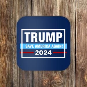 Trump 2024 Save America Again Coaster