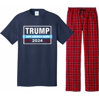 Trump 2024 Save America Again Pajama Set