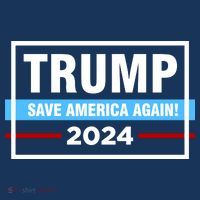 Trump 2024 Save America Again 16 in Basic Backpack