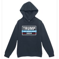 Trump 2024 Save America Again Urban Pullover Hoodie