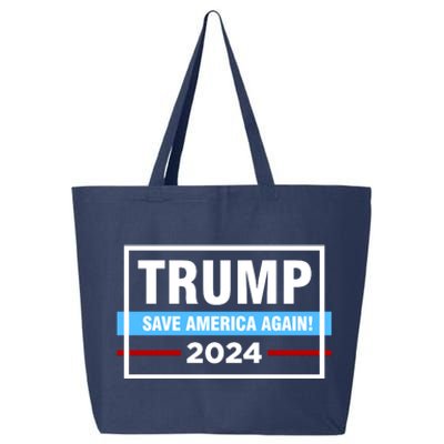 Trump 2024 Save America Again 25L Jumbo Tote