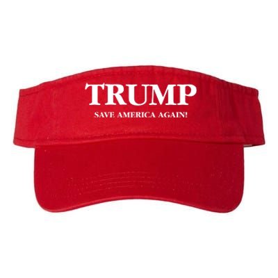 Trump 2024 Save America Again Valucap Bio-Washed Visor