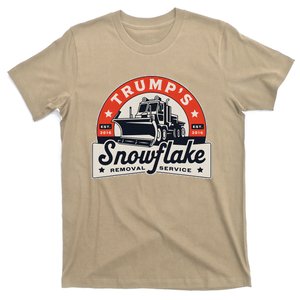 Trump 2024 Snowflake Removal Service Political Satire T-Shirt