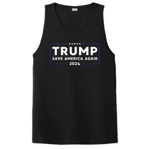 Trump 2024 Save America Save America Again Trump PosiCharge Competitor Tank