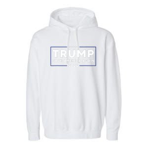 Trump 2024 Save America Save America Again Trump Garment-Dyed Fleece Hoodie