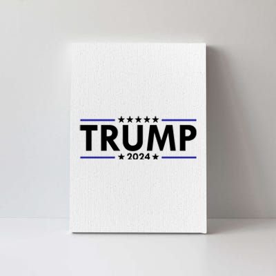 Trump 2024 Simple Logo Canvas