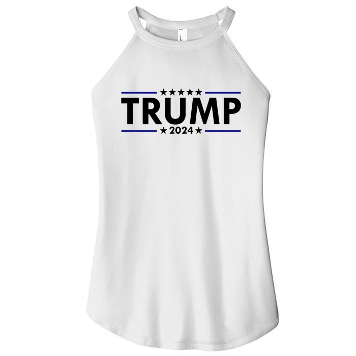 Trump 2024 Simple Logo Women's Perfect Tri Rocker Tank