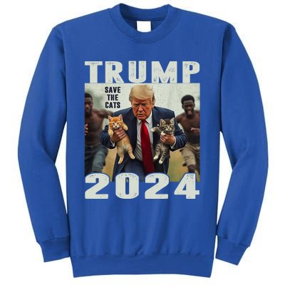 Trump 2024 Save The Cats Saying Debate Sweatshirt