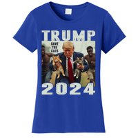 Trump 2024 Save The Cats Saying Debate Women's T-Shirt