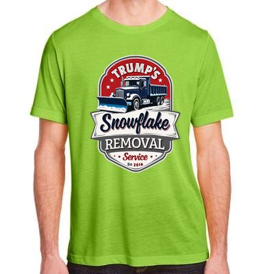 Trump 2024 Snowflake Removal Service Political Satire Adult ChromaSoft Performance T-Shirt