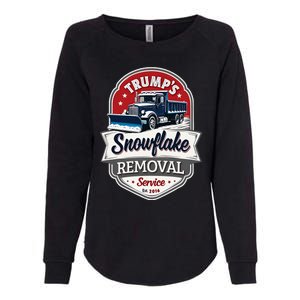 Trump 2024 Snowflake Removal Service Political Satire Womens California Wash Sweatshirt