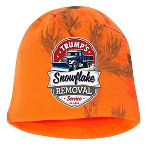 Trump 2024 Snowflake Removal Service Political Satire Kati - Camo Knit Beanie