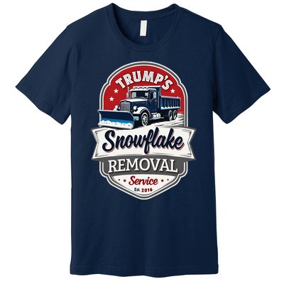 Trump 2024 Snowflake Removal Service Political Satire Premium T-Shirt