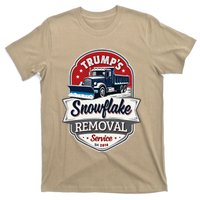 Trump 2024 Snowflake Removal Service Political Satire T-Shirt