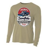 Trump 2024 Snowflake Removal Service Political Satire Cooling Performance Long Sleeve Crew