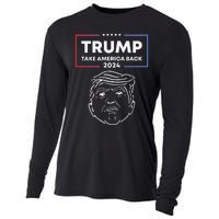 Trump 2024 Take America Back Election The Return Cooling Performance Long Sleeve Crew