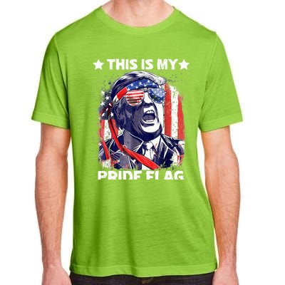 Trump 2024 This Is My Pride Flag 4th Of July Gift Adult ChromaSoft Performance T-Shirt