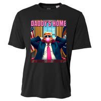 Trump 2024 Take America Back Daddys Home Gum Cooling Performance Crew T-Shirt