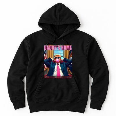 Trump 2024 Take America Back Daddys Home Gum Hoodie