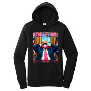 Trump 2024 Take America Back Daddys Home Gum Women's Pullover Hoodie