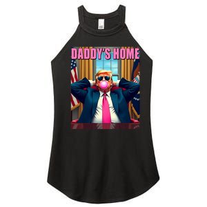 Trump 2024 Take America Back Daddys Home Gum Women's Perfect Tri Rocker Tank