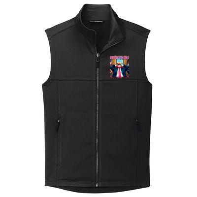 Trump 2024 Take America Back Daddys Home Gum Collective Smooth Fleece Vest