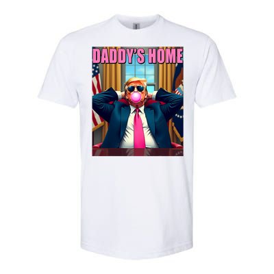 Trump 2024 Take America Back Daddys Home Gum Softstyle CVC T-Shirt