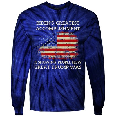 Trump 2024 Tie-Dye Long Sleeve Shirt