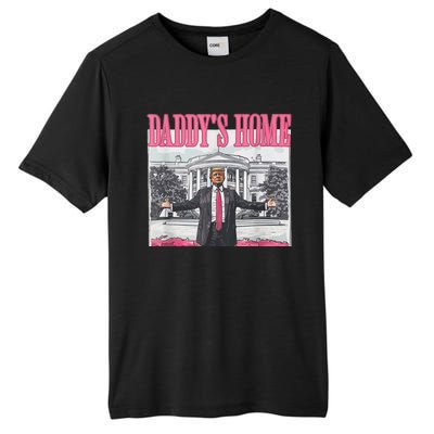 Trump 2024 Take America Back DaddyS Home Trump Pink 2024 Tall Fusion ChromaSoft Performance T-Shirt